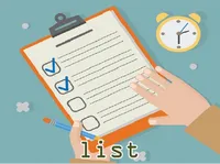 Định nghĩa của từ <b>list</b>