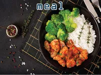 Định nghĩa của từ <b>meal</b>