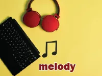 Định nghĩa của từ <b>melody</b>