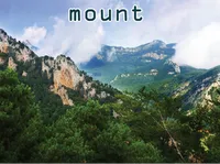 Định nghĩa của từ <b>mount</b>