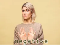 Định nghĩa của từ <b>negative</b>