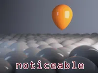 Định nghĩa của từ <b>noticeable</b>