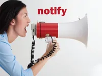 Định nghĩa của từ <b>notify</b>