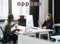 Định nghĩa của từ <b>oppose</b>
