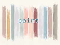 Định nghĩa của từ <b>paint</b>