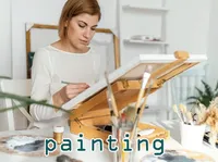 Định nghĩa của từ <b>painting</b>