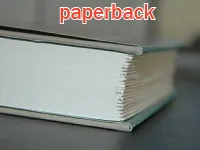 Định nghĩa của từ <b>paperback</b>