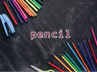 Định nghĩa của từ <b>pencil</b>