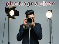 Định nghĩa của từ <b>photographer</b>