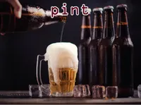 Định nghĩa của từ <b>pint</b>