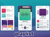 Ý nghĩa của từ vựng <b>playlist</b>