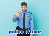 Định nghĩa của từ <b>police officer</b>