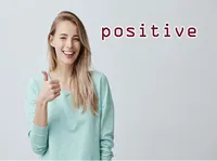 Định nghĩa của từ <b>positive</b>