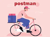 Định nghĩa của từ <b>postman</b>