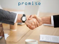 Định nghĩa của từ <b>promise</b>