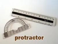 Định nghĩa của từ <b>protractor</b>