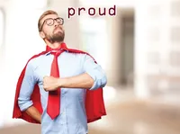 Định nghĩa của từ <b>proud</b>