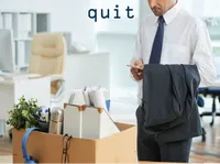 Định nghĩa của từ <b>quit</b>