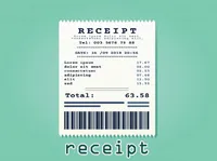 Định nghĩa của từ <b>receipt</b>