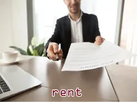 Định nghĩa của từ <b>rent</b>