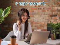 Định nghĩa của từ <b>represent</b>
