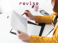 Định nghĩa của từ <b>revise</b>