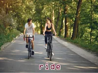 Định nghĩa của từ <b>ride</b>