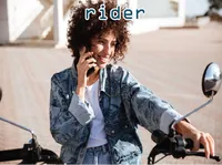 Định nghĩa của từ <b>rider</b>