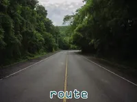 Định nghĩa của từ <b>route</b>