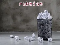 Định nghĩa của từ <b>rubbish</b>