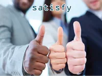 Định nghĩa của từ <b>satisfy</b>
