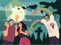 Định nghĩa của từ <b>scare</b>