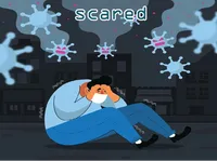 Định nghĩa của từ <b>scared</b>