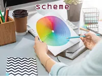 Định nghĩa của từ <b>scheme</b>