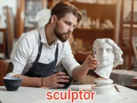 Định nghĩa của từ <b>sculptor</b>