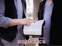 Định nghĩa của từ <b>sentence</b>