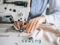 Định nghĩa của từ <b>sewing</b>