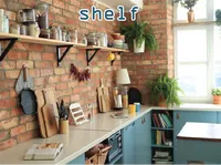 Định nghĩa của từ <b>shelf</b>