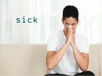 Định nghĩa của từ <b>sick</b>