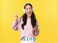 Định nghĩa của từ <b>sing</b>