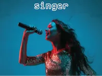 Định nghĩa của từ <b>singer</b>