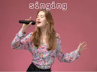 Định nghĩa của từ <b>singing</b>