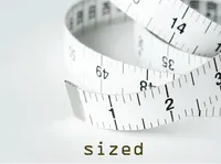 Định nghĩa của từ <b>sized</b>