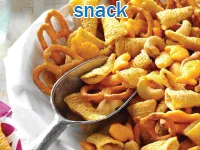 Định nghĩa của từ <b>snack</b>