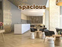 Định nghĩa của từ <b>spacious</b>