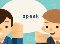 Định nghĩa của từ <b>speak</b>