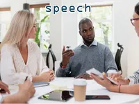 Định nghĩa của từ <b>speech</b>