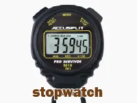 Định nghĩa của từ <b>stopwatch</b>