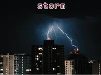 Định nghĩa của từ <b>storm</b>