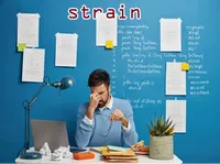 Định nghĩa của từ <b>strain</b>